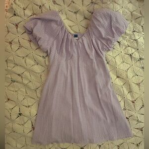 Old Navy Lilac Smocked Dress